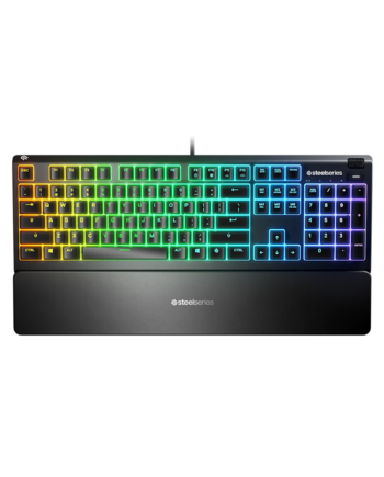 SteelSeries Apex 3 RGB Water Resistant Wired USB Gaming Keyboard